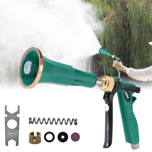 HASTHIP® Pressurized Mist Sprayer for Water Hose Adjustable Mist Sprayer Handheld Trigger-operated Mist Sprayer Garden Sprayer Chemical Sprayers Multi-purpose Mist Sprayer for Pest Control, Watering HASTHIP® Pressurized Mist Sprayer for Water Hose Adjustable Mist Sprayer Handheld Trigger-operated Mist Sprayer Garden Sprayer Chemical Sprayers Multi-purpose Mist Sprayer for Pest Control, Watering